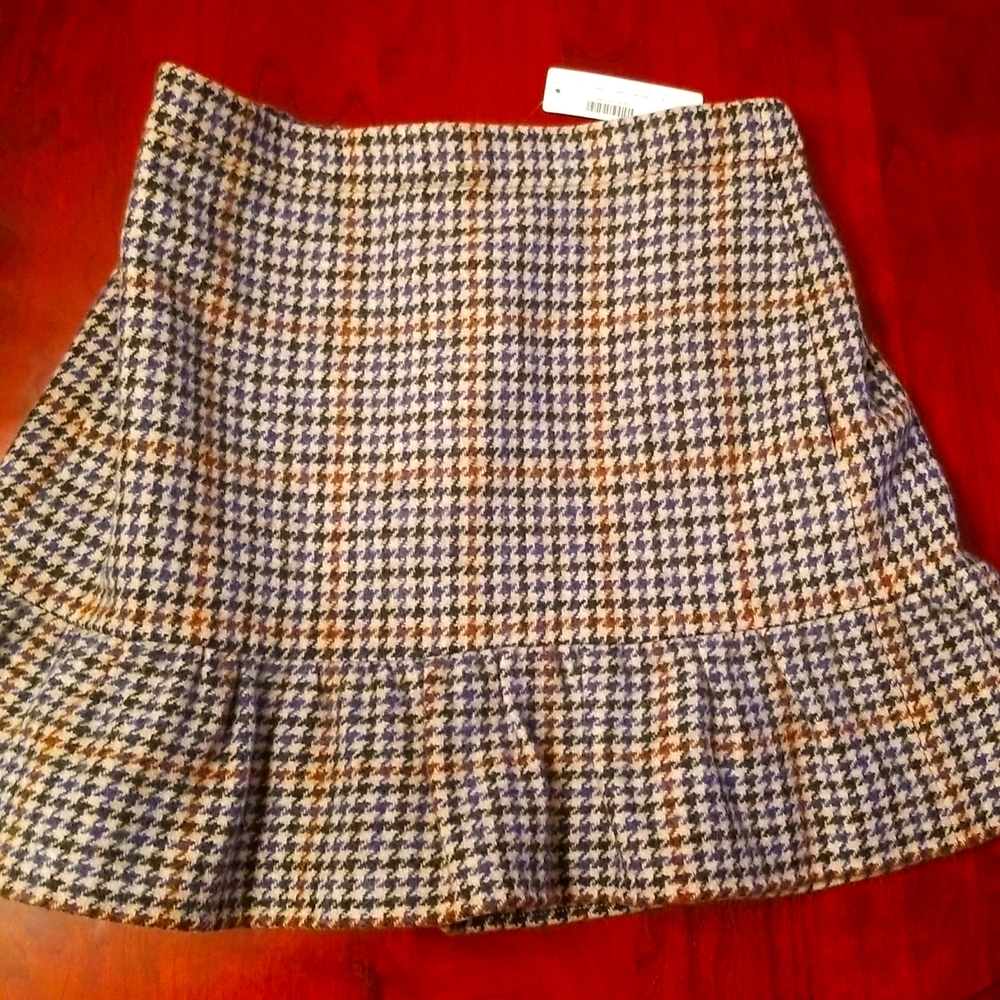 Jcrew Wool Lined Skirt